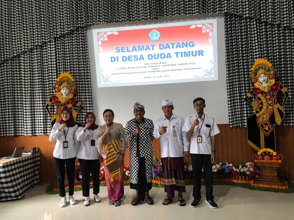 Desa Duda Timur Kedatangan Team Verifikasi Lomba Digital Tingkat Nasional Tahun 2025 Dari Kementerian Desa Dan Pembangunan Daerah Tertinggal