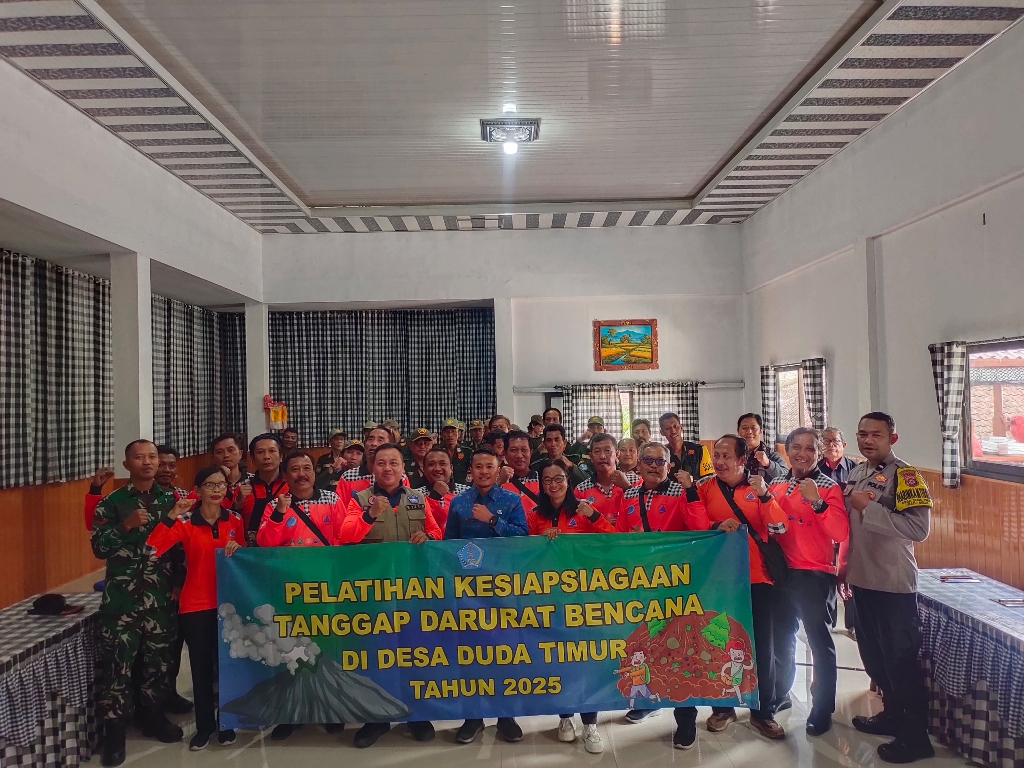 Peningkatan Kapasitas Pasebaya Agung Desa Tangguh Bencana Duda Timur