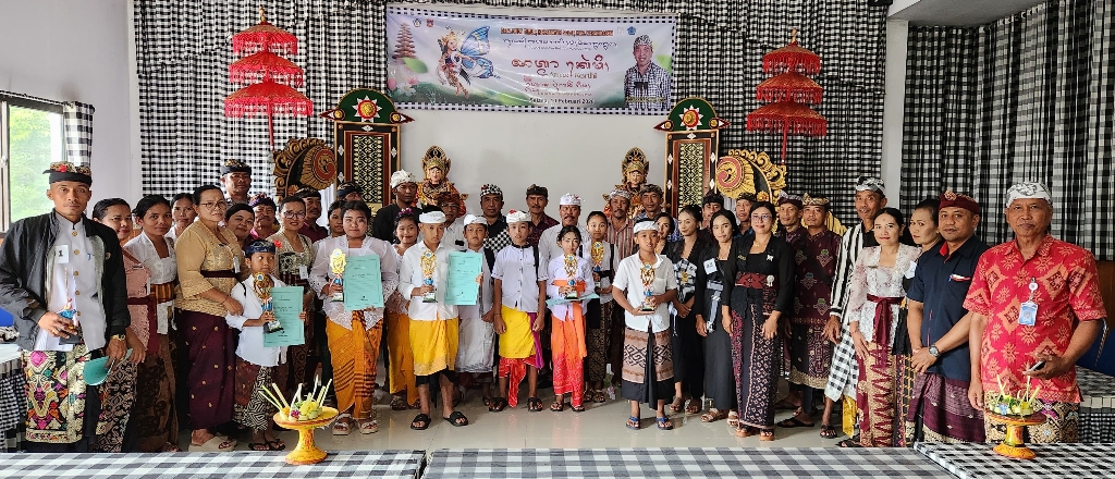 Pelaksanaan Bulan Bahasa Bali Viii Tahun 2026 Di Desa Duda Timur Berjalan Sukses Dan Penuh Antusiasme