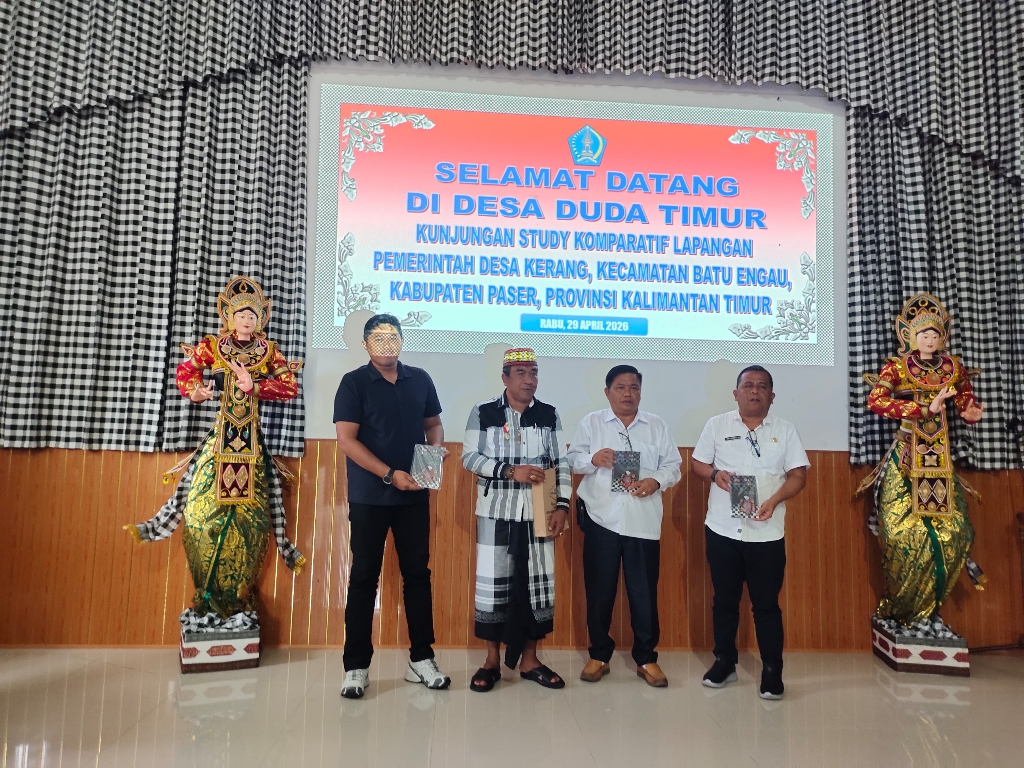 Desa Duda Timur Terima Kunjungan Studi Komparatif Dari Desa Kerang, Kabupaten Paser
